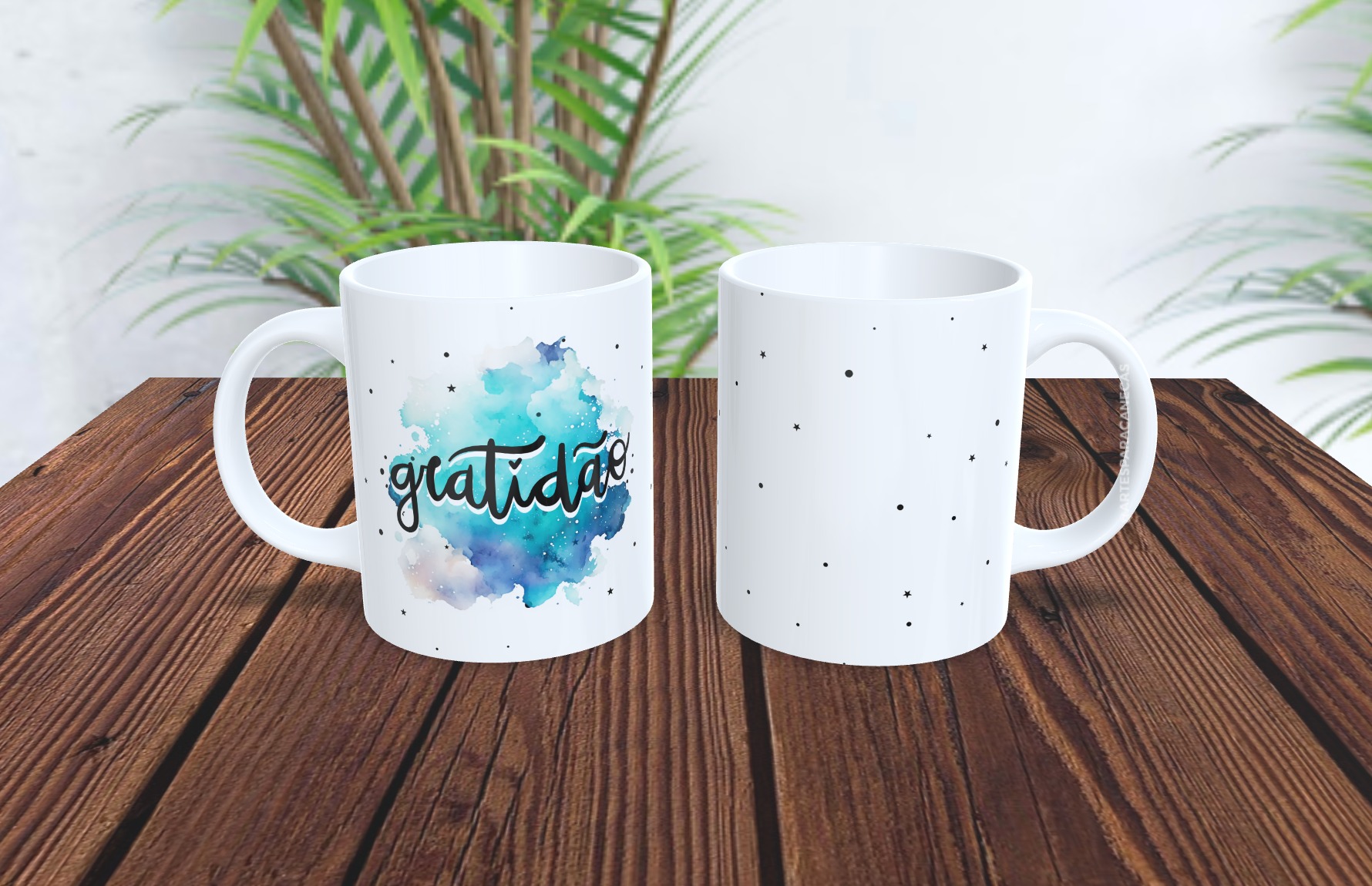 Mockup Online Gerado no Rapid Mockup